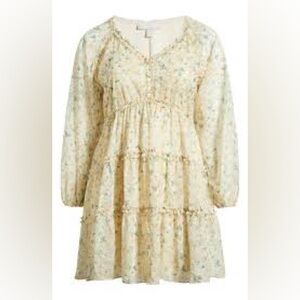 Chelsea28 Floral Cream Dress From Nordstrom